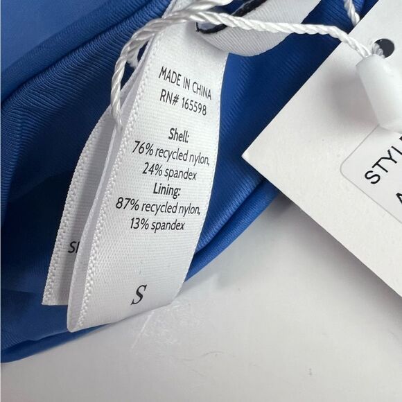 Brand New Andie “Scala” Bikini Top in Horizon Blue - Size S - Anthropologie - Picture 4 of 7